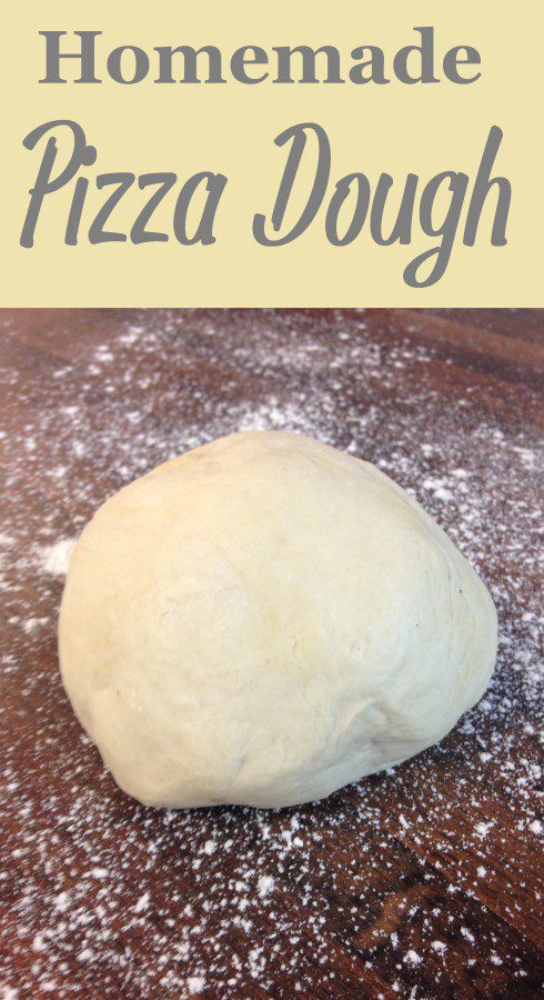 Homemade Pizza Dough - One Acre Vintage Homestead Recipe